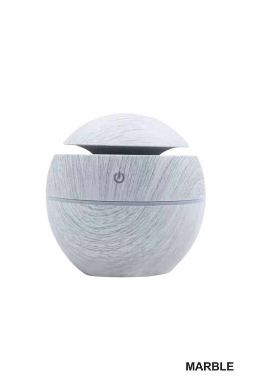 marble humidifier against white background