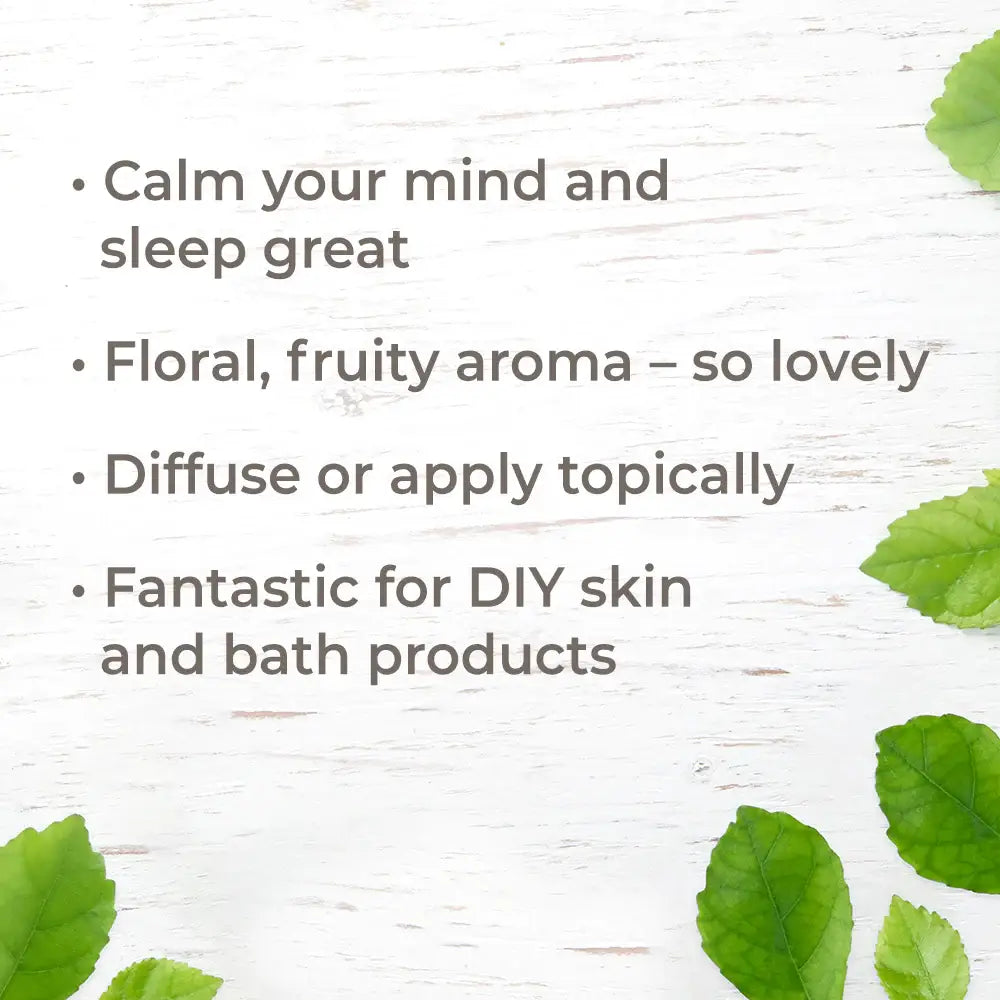 benefits of essential oil bullet list