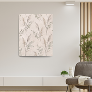 Botanical Pampas Grass Wall Art for Calm, Peaceful Decor