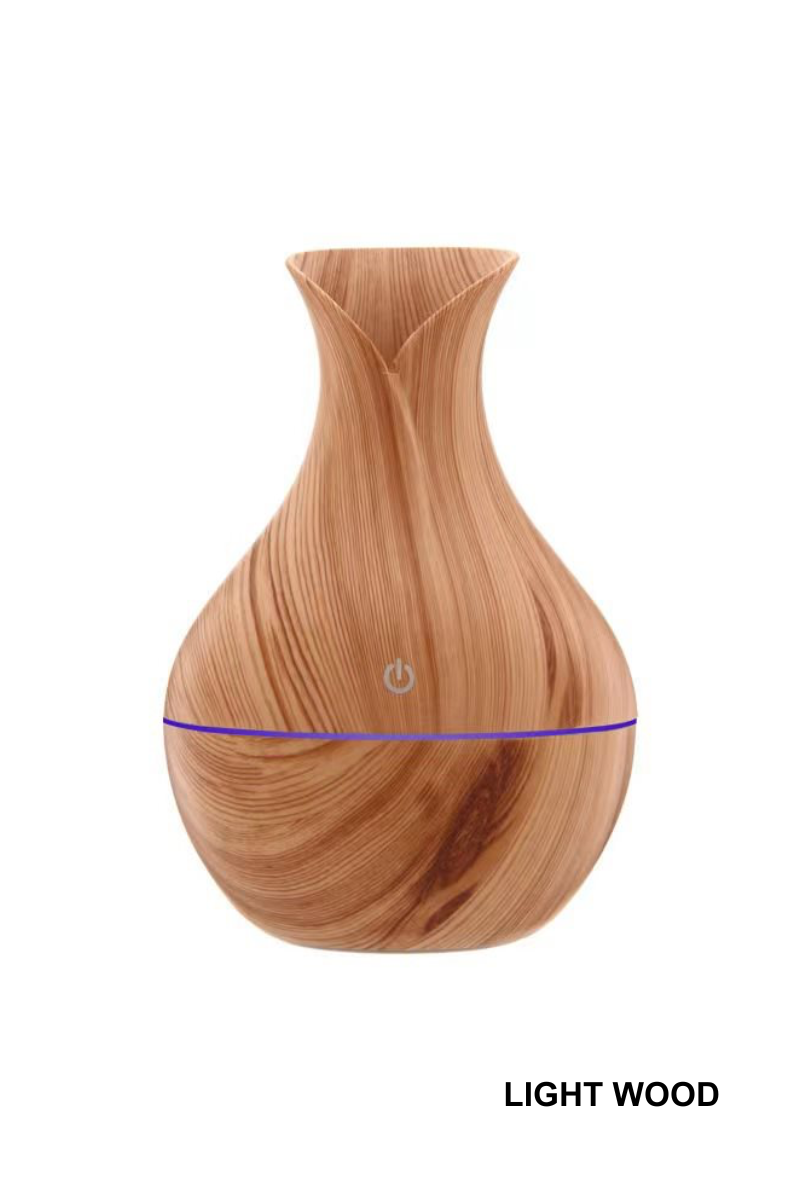 Light Wood humidifier against white background
