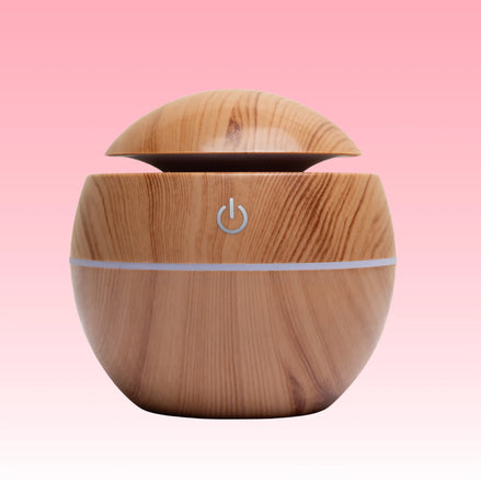 Wood Essential Oil Diffuser – Ultrasonic Home Fragrance Diffuser & Cool Mist Humidifier