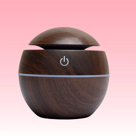 Wood Essential Oil Diffuser – Ultrasonic Home Fragrance Diffuser & Cool Mist Humidifier