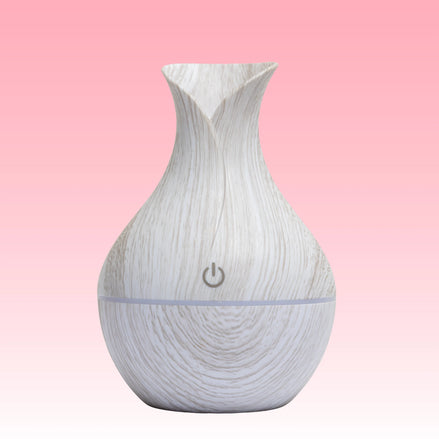 Wood Electric Aroma Oil Diffuser & Cool Mist Ultrasonic Humidifier for Home, Office & Bathroom