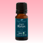 Relax blend organic essential oil for aromatherapy diffuser 10ml