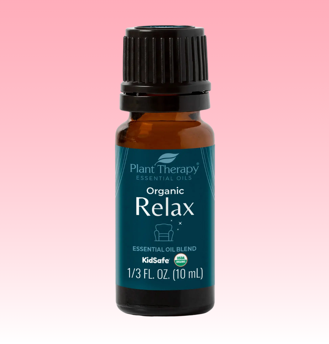 Relax blend organic essential oil for aromatherapy diffuser 10ml