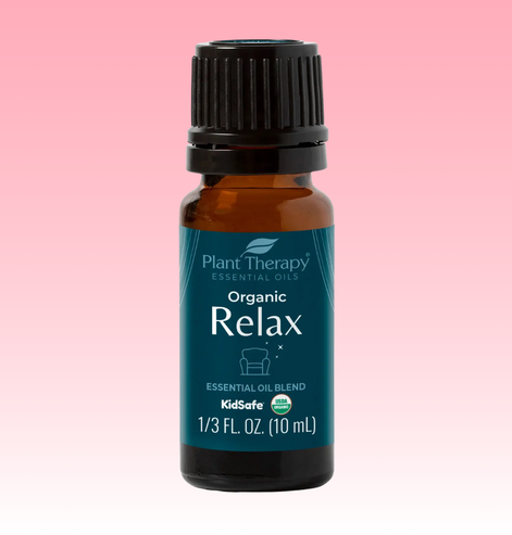 Relax blend organic essential oil for aromatherapy diffuser 10ml