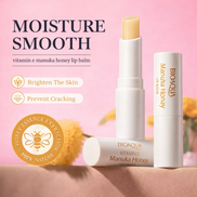 Vitamin E Manuka Honey Lip Balm - Deep Hydration Repair for Dry & Chapped Lips - Verity Collectives