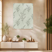 Sage Stem Eucalyptus Botanical Wall Art Print