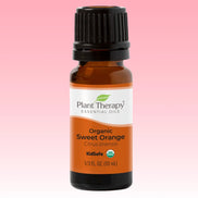Sweet orange organic essential oil for diffuser uplifting citrus aromatherapy