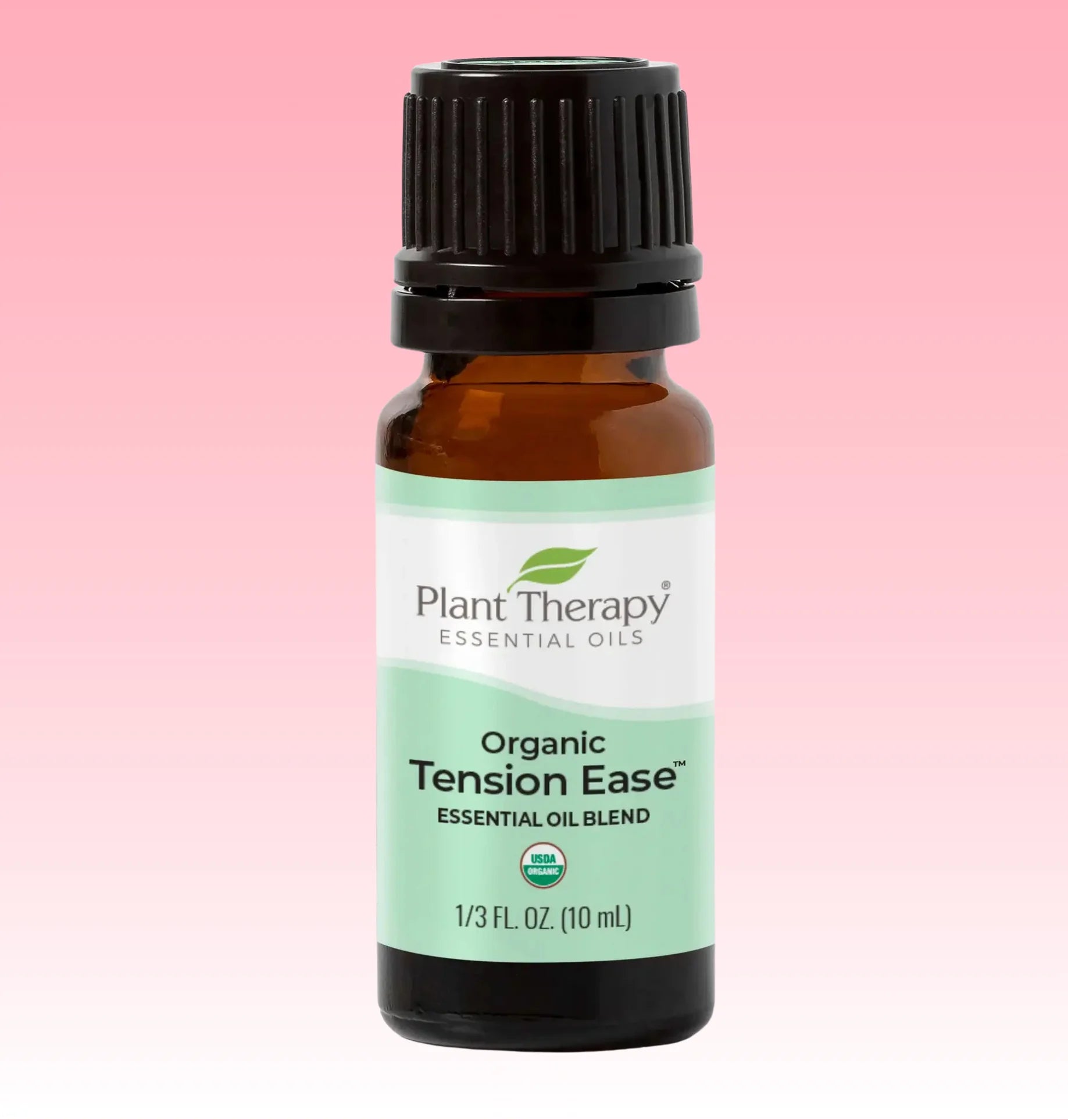 Tension ease organic essential oil blend for stress relief and aromatherapy diffuser