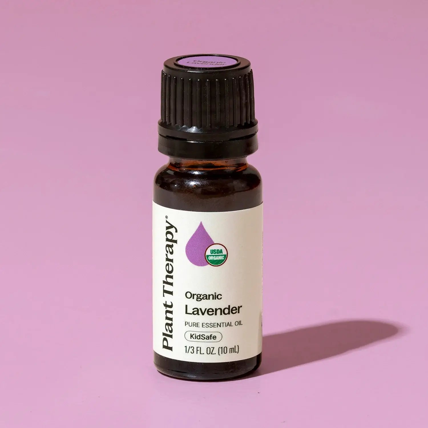 lavender oil against lavender background